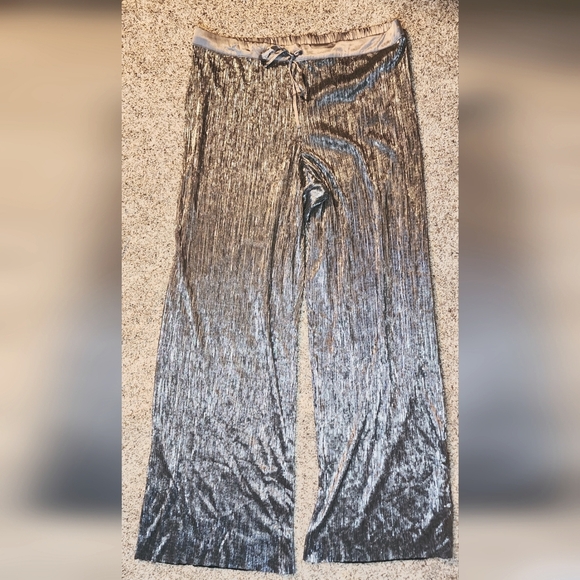 Victoria's Secret Other - Victoria's Secret Shine Pleat Pant
Pajama Pure Black XL sleep